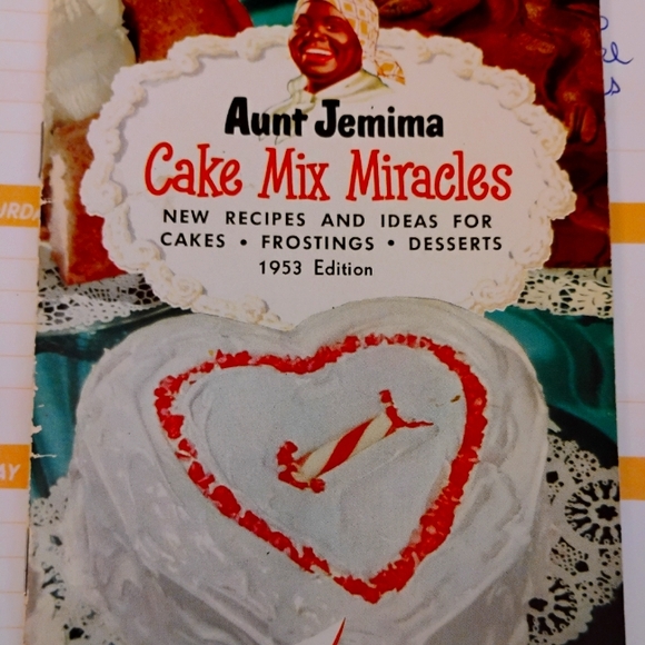 Aunt Jemima Other - Vintage Aunt Jemima Cake Mix Miracles 1950